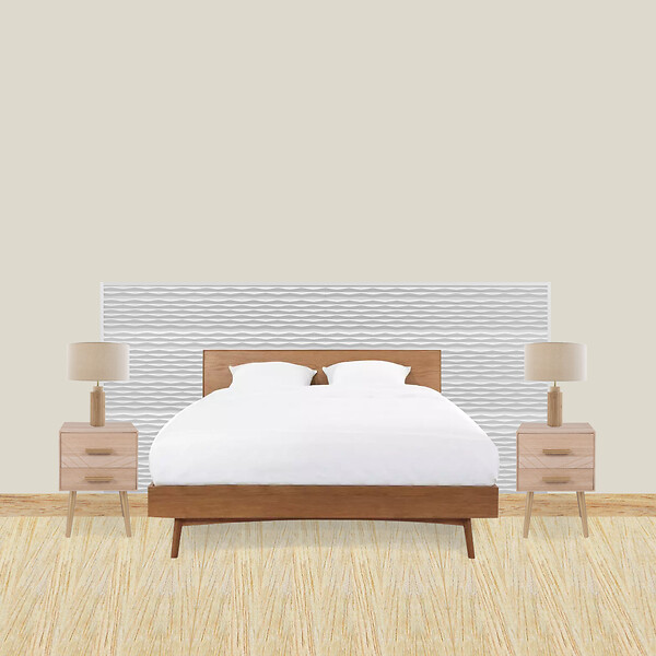 ORAC DECOR - Kit tête de lit DIY Panneaux muraux W112 RIDGE Orac Decor - Revêtement mural - large