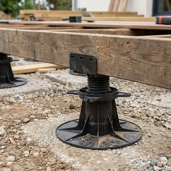 VERINDAL+ - plot pour terrasse bois réglable -  - VERINDAL Unité - large