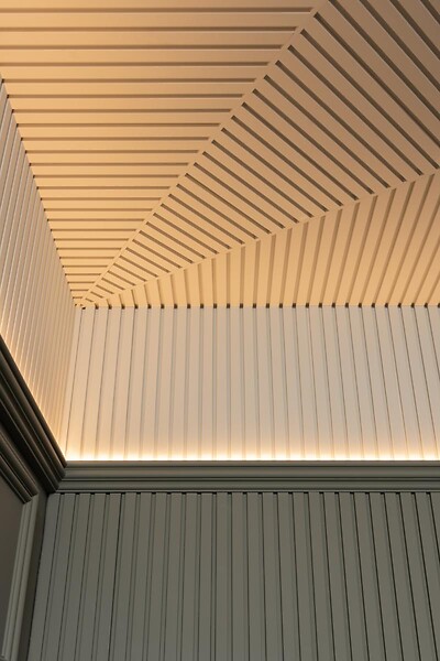 ORAC DECOR - SX194 Plinthe Orac Decor - 2 x 1 x 200cm (h x p x L) - plinthe décorative polymère Pack 2 pièces - large