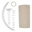 ATMOSPHERA - Abat-jour Beline D40cm beige - vignette