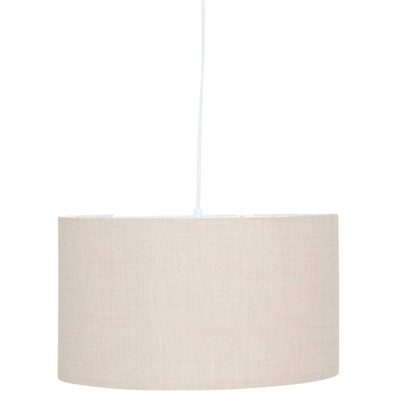 ATMOSPHERA - Abat-jour Beline D40cm beige - large