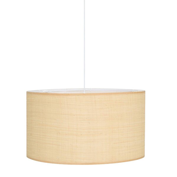 ATMOSPHERA - Abat-jour Beline D40cm beige - large