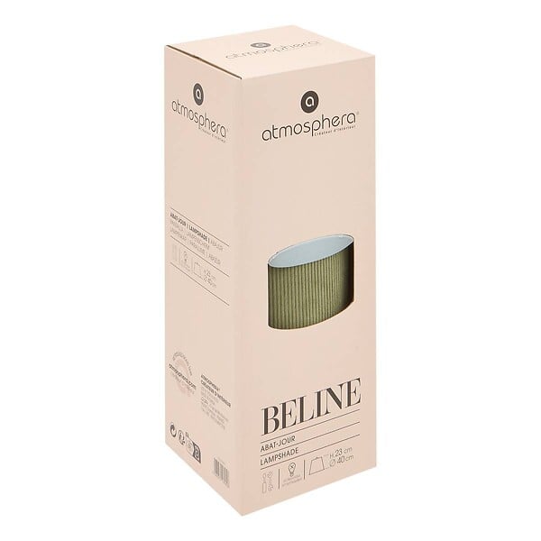 ATMOSPHERA - Abat-jour Beline D40cm vert kaki - large