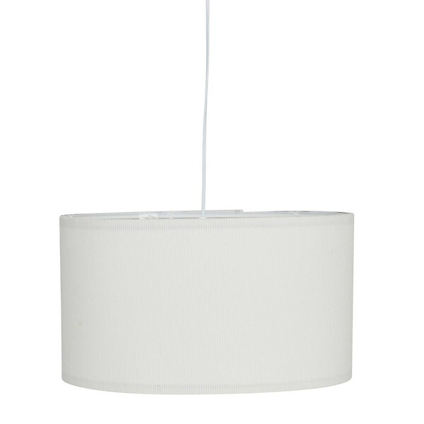 ATMOSPHERA - Abat-jour Beline D40cm blanc - large