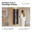EMKE - EMKE Radiateur Miroir Vertical Design Anthracite pour Chauffage Central - 1800x608mm - 1788W - Double Panneau - vignette