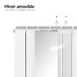 EMKE - EMKE Radiateur Miroir Vertical Design Blanc pour Chauffage Central - 1800x608mm - 1788W - Double Panneau - vignette