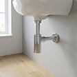 ALCA - Siphon de lavabo universel design 100% métal chromé (A400) - vignette