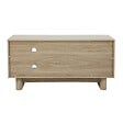 OVIALA - Meuble TV 120 cm scandinave bois clair - Bowy - vignette