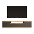 HABITAT ET JARDIN - Meuble TV en bois "FR7" - 180 x 44 x 44 cm - Pin atlantiqueAnthracite - vignette