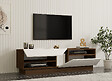 HABITAT ET JARDIN - Meuble TV en bois "Koza" - 160 x 40 x 45 cm - NoyerBlanc - vignette