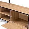ID MARKET - Ensemble meuble TV 170 cm DETROIT avec étagères design industriel - vignette