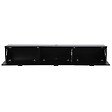 OVIALA - Meuble TV suspendu 200 cm moderne noir - Holly - vignette