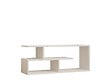 HABITAT ET JARDIN - Meuble TV en bois "Cafu" - 100 x 29 x 40 cm - Blanc - vignette