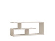 HABITAT ET JARDIN - Meuble TV en bois "Cafu" - 100 x 29 x 40 cm - Blanc - vignette