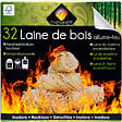 CHEMINETT - Allume-feu laine de bois x32 - vignette