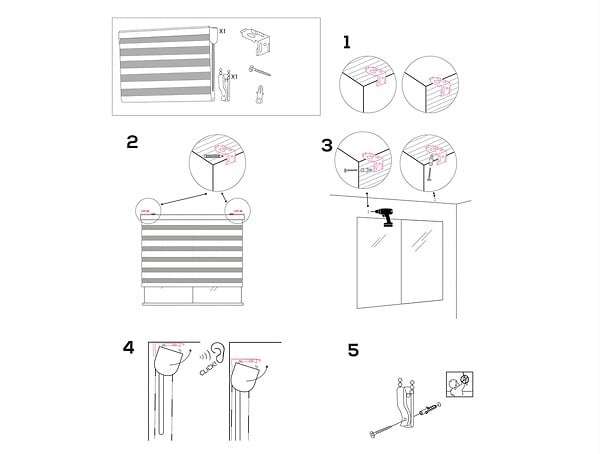 PURLINE - Store enrouleur Polyester Translucide 100x180 - large