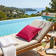 SOO  SANTAI - Coussin piscine flottant 65x65 cm rose – billes incluses (à remplir) – intérieur / extérieur (CF6565-3-SET) - vignette