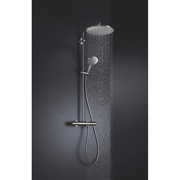 GROHE - Rainshower SmartActive 310 colonne de douche avec mitigeur thermostatique, chrome (G26647000) - large