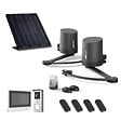 AVIDSEN - Pack motorisation portail battant solaire et Visiophone sans fil 100% solaire - vignette