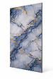 PROTOCOLE HOME - Panneau mural effet marbre Nordic Blue 122x260 cm 3 mm - vignette