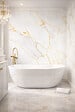 PROTOCOLE HOME - Panneau mural effet marbre LUNA GOLD 122x260 cm 3 mm - vignette