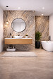PROTOCOLE HOME - Panneau mural effet marbre ORABICA 122x260 cm 3 mm - vignette