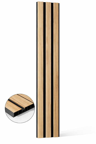 PROTOCOLE HOME - Lambris PVC décoratif Protocole Home 290 x 59,9 cm 12 mm - large