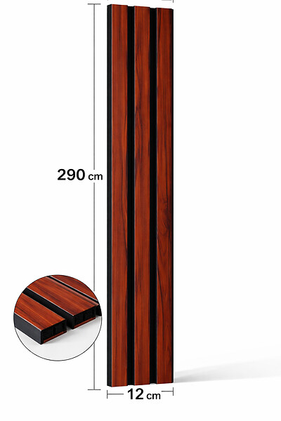 PROTOCOLE HOME - Lambris PVC décoratif Protocole Home 290 x 59,9 cm 12 mm - large