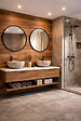 PROTOCOLE HOME - Panneaux muraux effet bois WALLNUT - revêtement mural 122x260 cm, ép. 3 mm - vignette