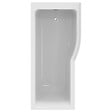 IDEAL STANDARD - Ideal Standard baignoire pour bain douche 150x80 asymétrique Connect Air droite blanc - vignette