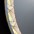 KIAMAMI VALENTINA - Miroir Rond Led 80Cm Bouton Tactile Coloré - vignette