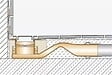SCHLUTER - Caniveau à sortie horizontale pour douche à l'italienne KERDI LINE F 40 - Longueur: 700 mm - vignette