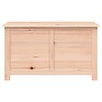 VIDAXL - vidaXL Boîte à coussins d'extérieur 100x50x56 cm Bois de sapin massif - vignette