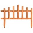 VIDAXL - vidaXL Bordure de jardin 10 pcs Bois de sapin 4,4 m - vignette