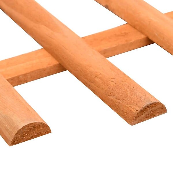 VIDAXL - vidaXL Bordure de jardin 10 pcs Bois de sapin 4,4 m - large