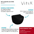 VITRA - WC suspendus SENTO PACK - Noir Mat- réf : 7748B083-6156 - vignette