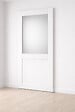 GD MENUISERIES - Porte Coulissante Athena Blanc H204 x L73 cm - vignette