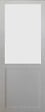 GD MENUISERIES - Porte Coulissante Athena Blanc H204 x L73 cm - vignette