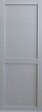GD MENUISERIES - Porte Coulissante Athena 2 Panneaux Gris Clair H204 x L83 cm - vignette