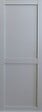 GD MENUISERIES - Porte Coulissante Athena 2 Panneaux Gris Clair H204 x L73 cm - vignette