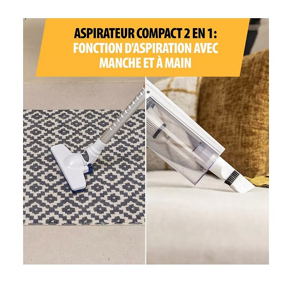 TRISTAR - aspirateur balai filaire 2en1 230v - SZ-2308 - large
