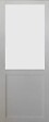 GD MENUISERIES - Porte Coulissante Athena Blanc H204 x L93 cm - vignette