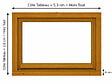 GD MENUISERIES - Chassis Abattant En Bois H45 x L40 Côte Tableau, poignee (ref 010220F9) - vignette