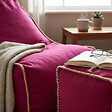 SOO  SANTAI - Fauteuil poire enfant avec repose pieds 75x60x65/45x60x35 cm SANS billes Rose (MBINDR3260-3) - vignette