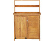 HABITAT ET JARDIN - Armoire de jardin en bois avec poubelle intégrée "Lou" - Marron - vignette