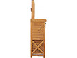 HABITAT ET JARDIN - Armoire de jardin en bois avec poubelle intégrée "Lou" - Marron - vignette