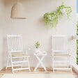VIDAXL - vidaXL Coussins de chaise jardin lot de 2 beige 40x40x3cm tissu oxford - vignette