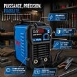 AWELCO - Poste à Souder 15-200A Soudeuse Inverter MMA ANTARES 200 IGBT Electrodes Ø1,6 à 5,0 mm Awelco - vignette