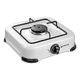 KEMPER - Réchaud gaz de camping 1 feu 1300W Blanc Grille amovible 4 Pieds KEMPER - vignette