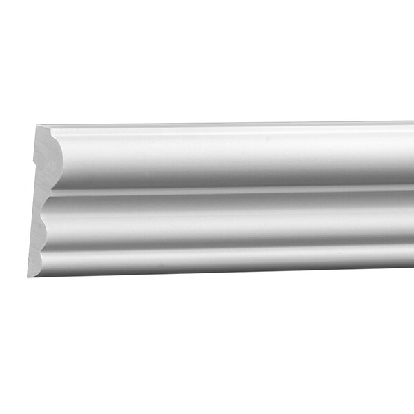 SANS - Moulure M400 4,5 x 1,6 cm - Polyuréthane Cimaises &+ - large